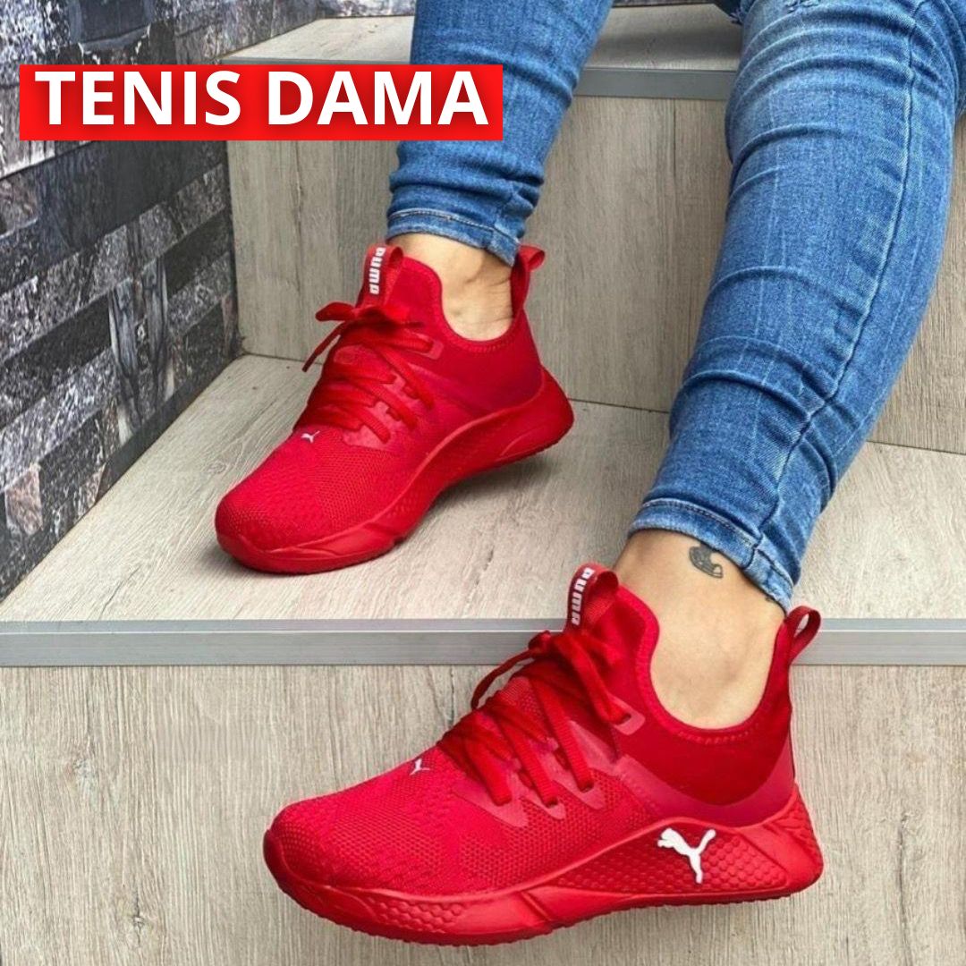 TENIS DAMA UNICOLOR