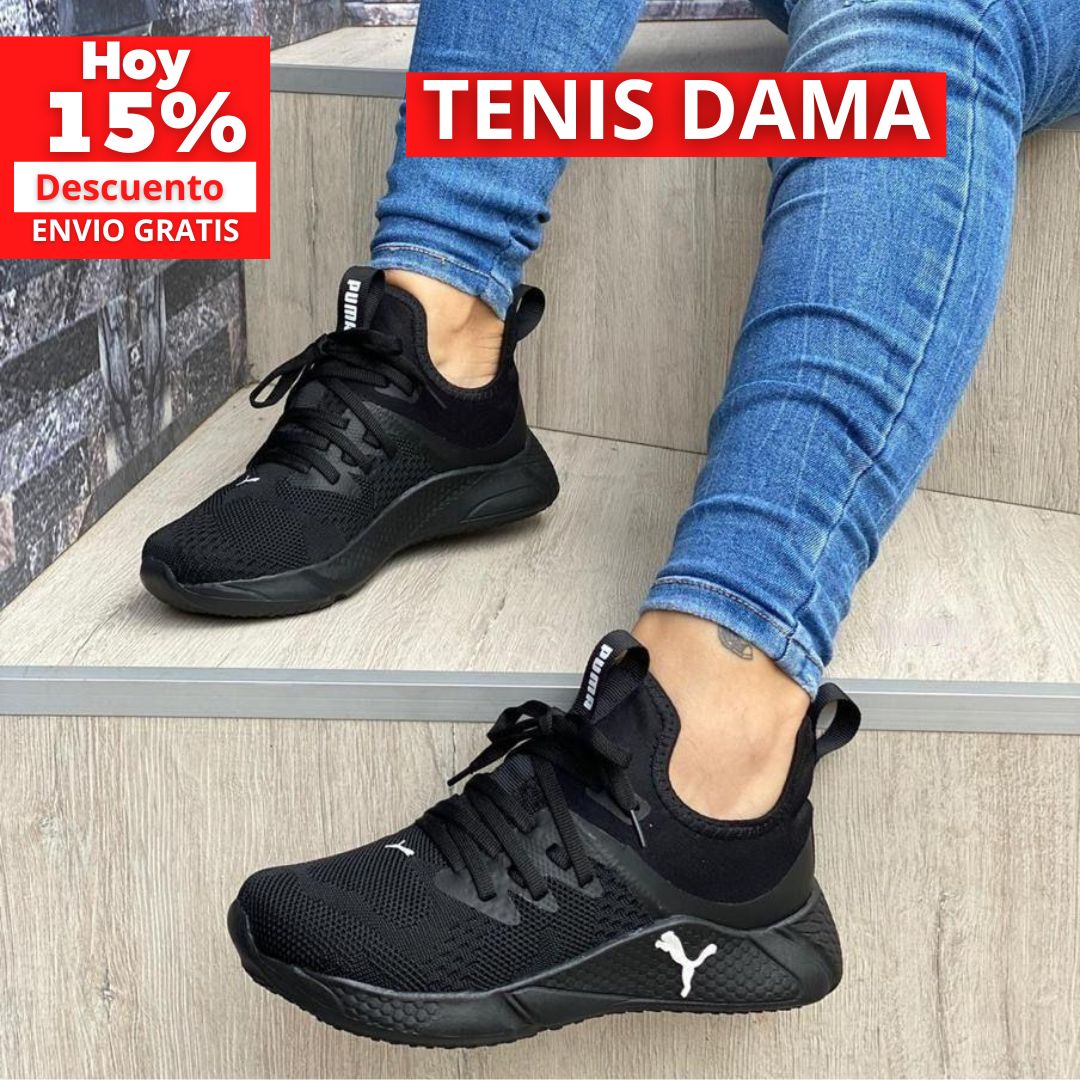 TENIS DAMA UNICOLOR