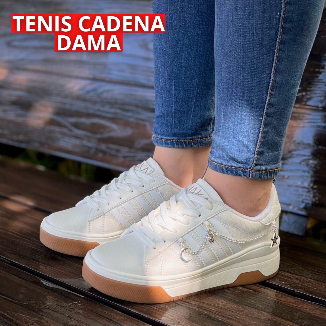TENIS CADENA DAMA