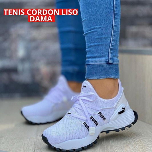 TENIS CORDON LISO DAMA