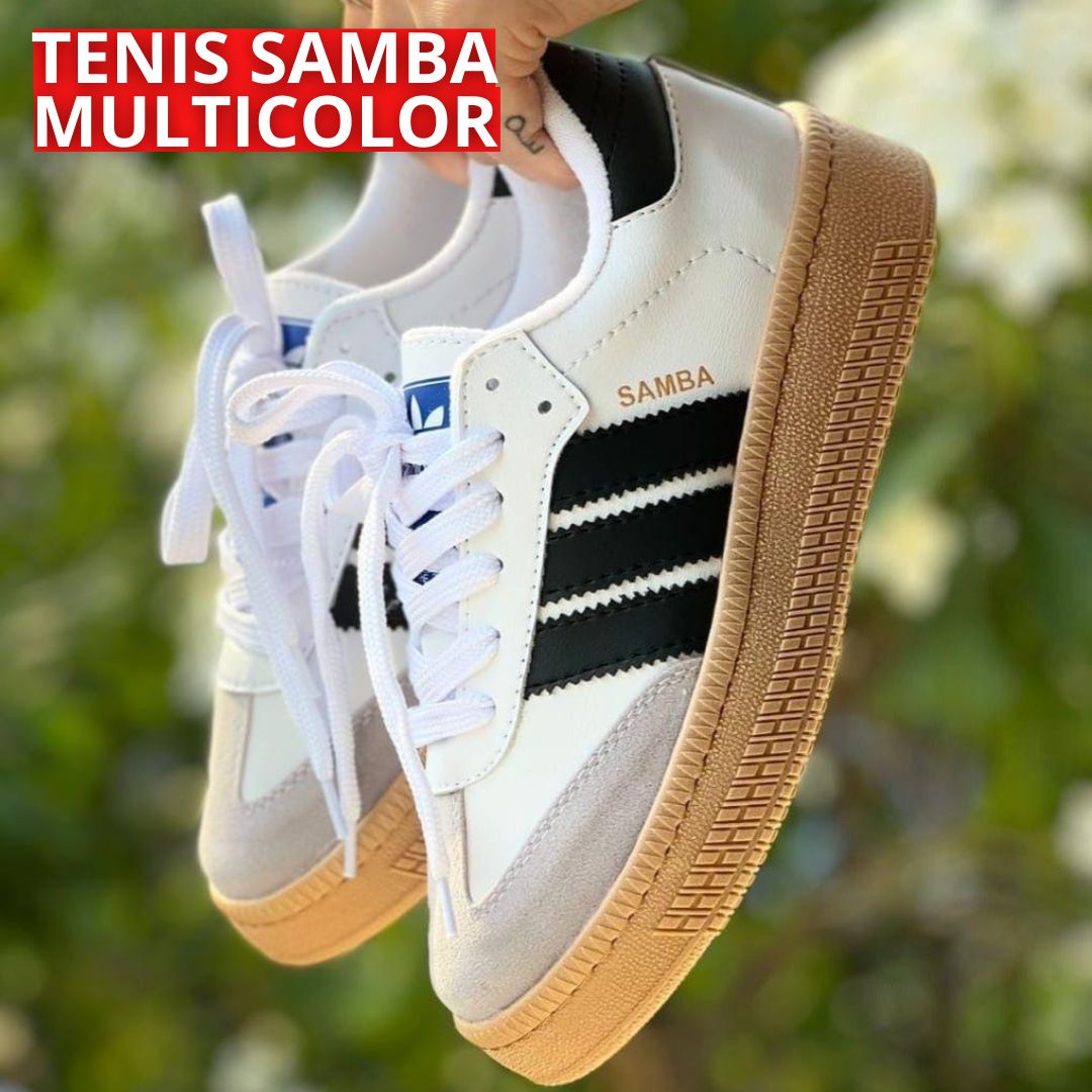 TENIS SAMBA MULTICOLOR