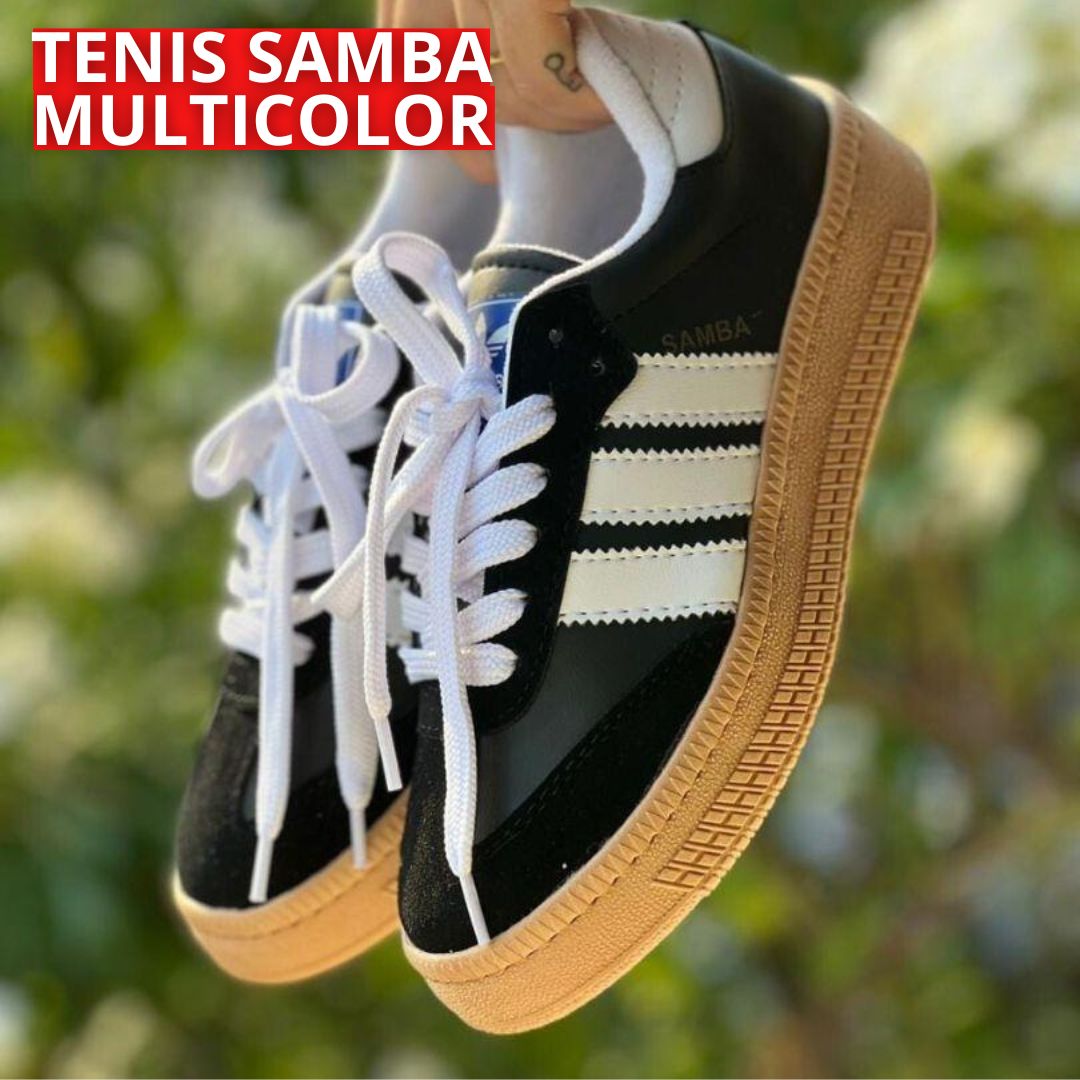 TENIS SAMBA MULTICOLOR