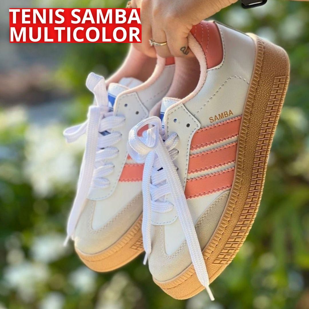 TENIS SAMBA MULTICOLOR