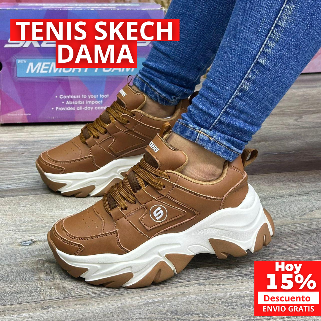 TENIS SKECH DAMA